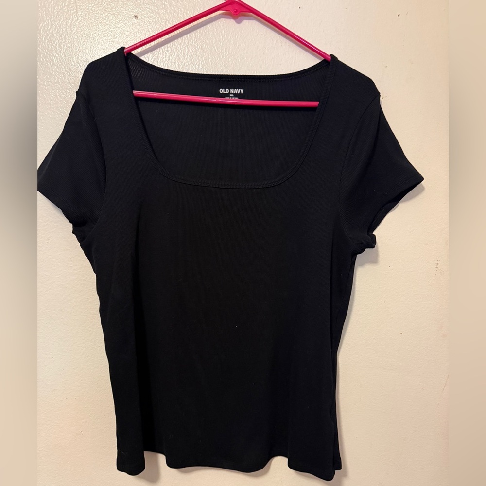 Old Navy Black Women's Top Size XXL